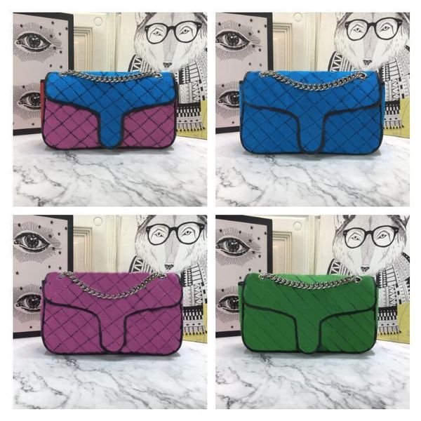

g women luxurys designers bags 2021 fashion leather hand messenger luxury designer bag women's straddle single shoulder chain leisure f