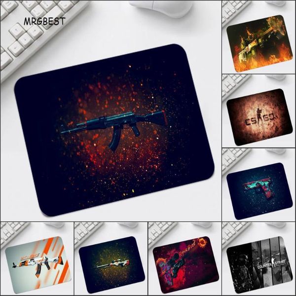 

mouse pads & wrist rests mrg csgo gun gaming pad gamer deskcomfortable mice mats no locking edge big promotion 220x180x2mm for