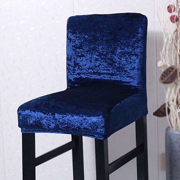 

chair covers velvet fabric cover universal size stretch slipcovers elastic seat restaurant banquet el home