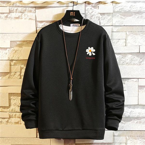 

men's hoodies & sweatshirts kalilex autumn simplicity youthful vitality sweatshirt clothing oversized casual sports pullover hoodless, Black