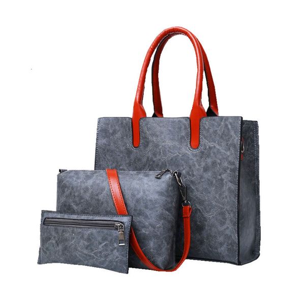 

3-piece fashion trend 2021 women's single shoulder simple versatile portable messenger bag