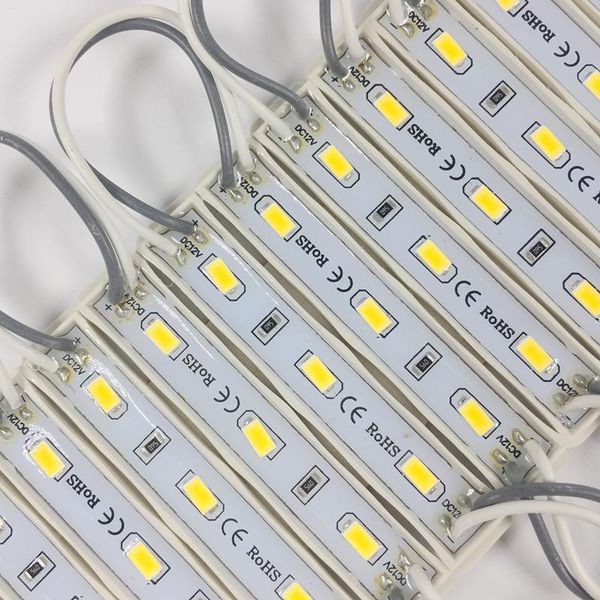

wholesale 1000pcs dc12v 5730 3 led modules green/red/blue/white/warm white/yellow waterproof