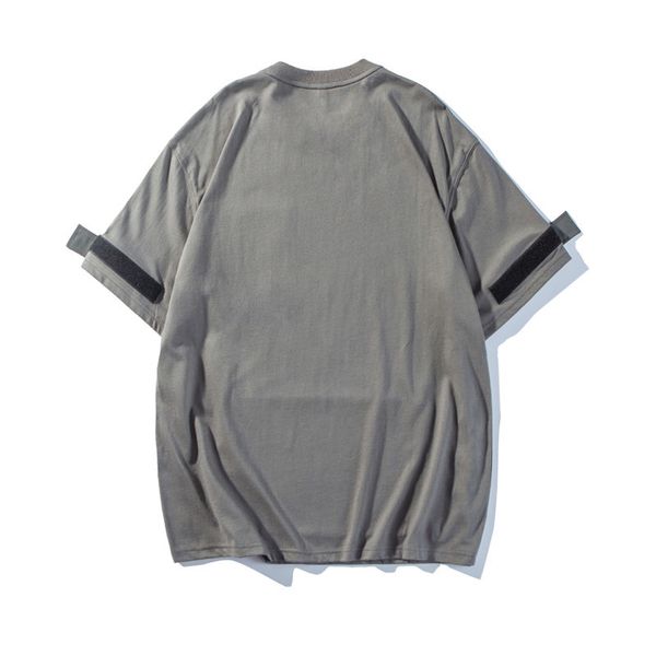 

factory6w3b print hip hop style fashion tees male letter summer designer clothing mens pocket decorative mesh tshirt, White;black