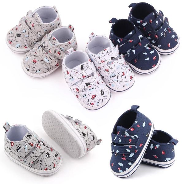 

first walkers 0-12 months baby toddler shoes canvas soft sole