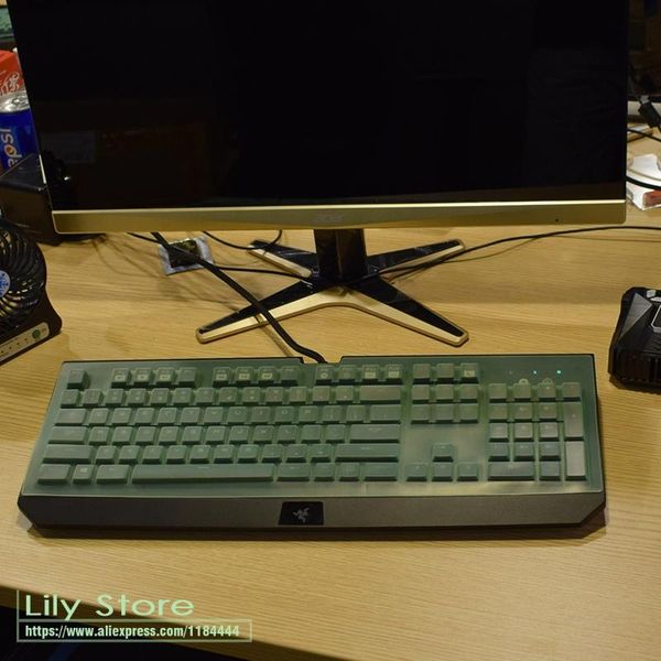 

keyboard covers for razer blackwidow ultimate stealth 2021 mechanical waterproof and dustproof transparent skin cover protector
