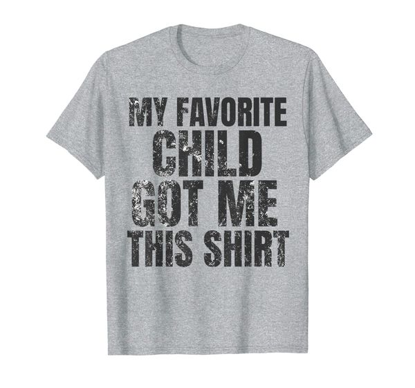 

my favorite child got me this shirt, White;black