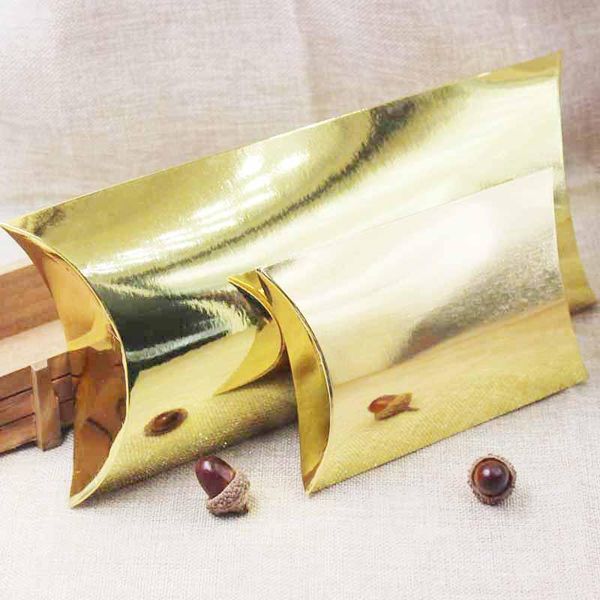 

gift wrap 10pcs deluxe multi size golf foil package& display box,strong paper candy /scarf/ arts&krafts package pillow box