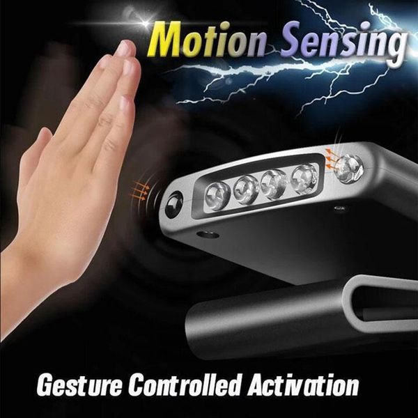 

headlamps clip-on cap led light hat headlamp with rechargeable power display adjustable angle ultra bright lb88