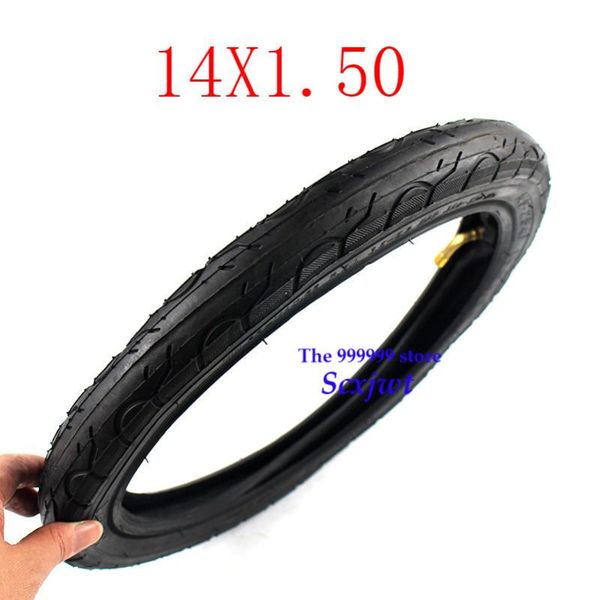 

motorcycle wheels & tires good qualit 2pcs bicycle tyre (40-254) 14x1.50 inner tube fitting 14 inch tire