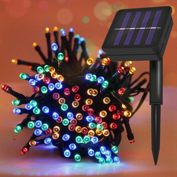 

strings 40# 5 meters 20 lights led solar string festival garden decoration lantern outdoor party garland wedding