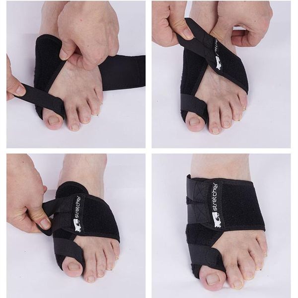 

1pair big toe hallux valgus corrector ortics feet care bone thumb adjuster correction pedicure band bunion straightener resistance bands