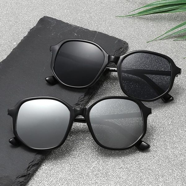 

sunglasses 2021 trendy women classic brand designer shades oversize shape sun glasses fashion eyewear oculos uv400, White;black