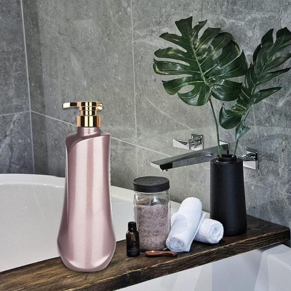 

storage bottles & jars shampoo bottle bathroom body soap conditioner empty refillable 300/500/750ml shower gel sub-bottle lotion g7q8