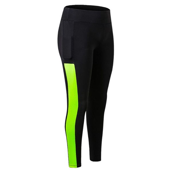 

yoga outfit 2021 simple style stretch fitness women pants high-waist tummy control with hidden pocket leggins workout pants#40