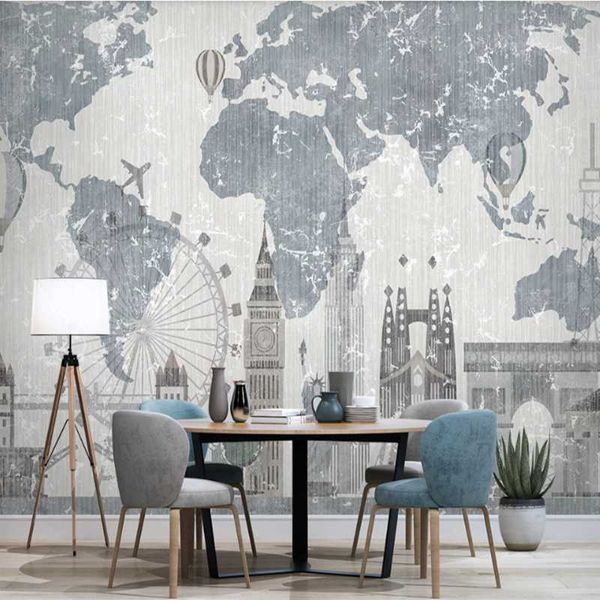 

wallpapers milofy manufacturers custom city building graphic living room bedroom background wallpaper mural