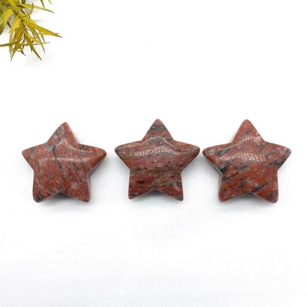 

fctory price miscellaneous stone star shaped hand carved reiki healing home decoration decorative objects & figurines