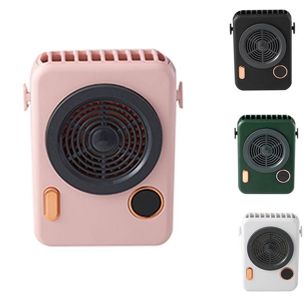 

portable hanging neck fan mini electric cooling waist air cooler lazy fans