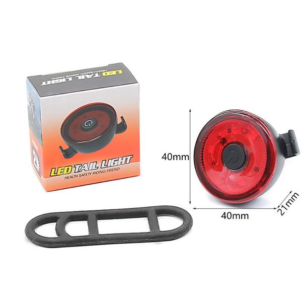 

bike lights light 3 led 2 modes usb rechargeable waterproof rear tail mountain road cycling safety warning lamp