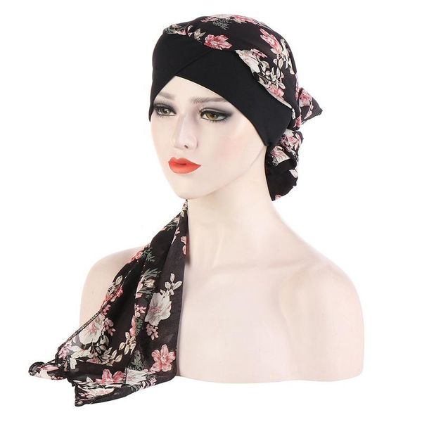 

beanies charmgo 2021 women's hijabs women fashion muslim turban hats caps wrap cap cancer for