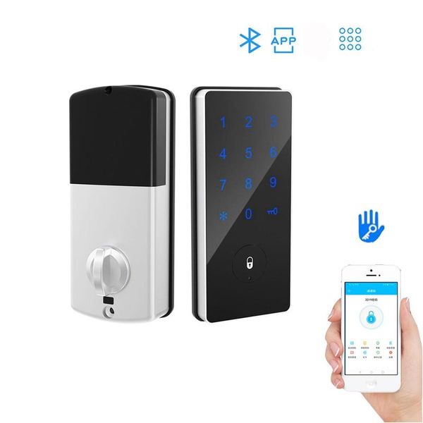 

smart lock bluetooth security digital keyless entry door locks with keypad easy to use electronic deadbolt lockerlock app
