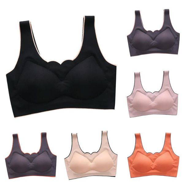 

bras womens ladies bra lingerie beauty back sport underwear soft comfort bralette, Red;black
