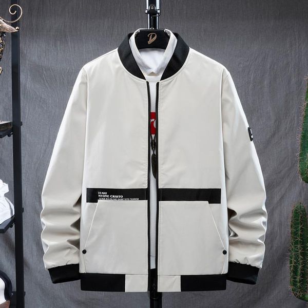 

men's jackets nice brand jacket autumn winter clothes long sleeve korean stysle dust coat motorcycle plus size clothing windbreaker, Black;brown