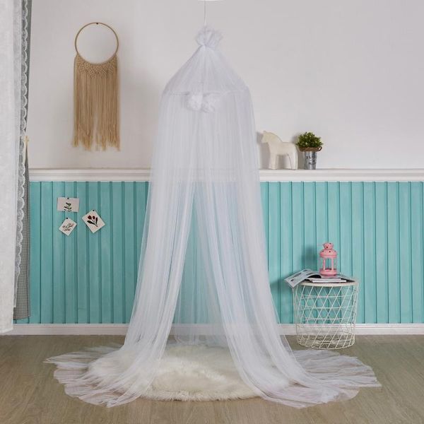 

crib netting 2021 baby mosquito net for hung dome bedding bed canopy tent curtain shading cloth girls princess room decor