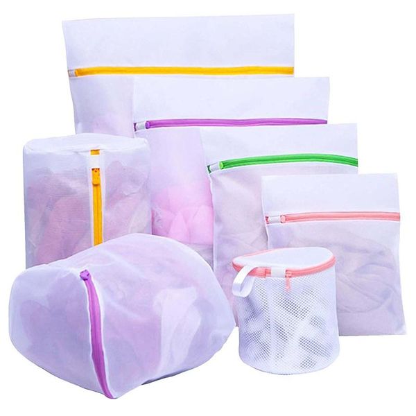 

storage bags wholesale mesh laundry bag, thick and fine underwear washing bag bra for dirty