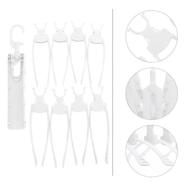 

hangers & racks 1pc folding clothes hanger multi-layer storage rack for closet organization