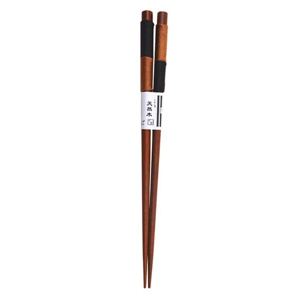 

chopsticks durable handmade natural chestnut wood fancy wire set value gift