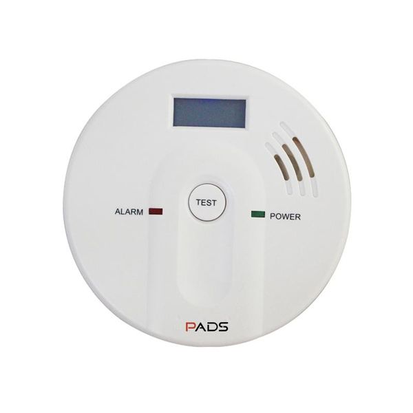 

upgraded home security 85db high sensitive lcd display wireless co gas sensor carbon monoxide poisoning alarm detector systems