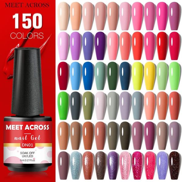 

nail gel polish set manicure for nails 150colors glitter semi permanent coat uv led varnish soak off art, Red;pink