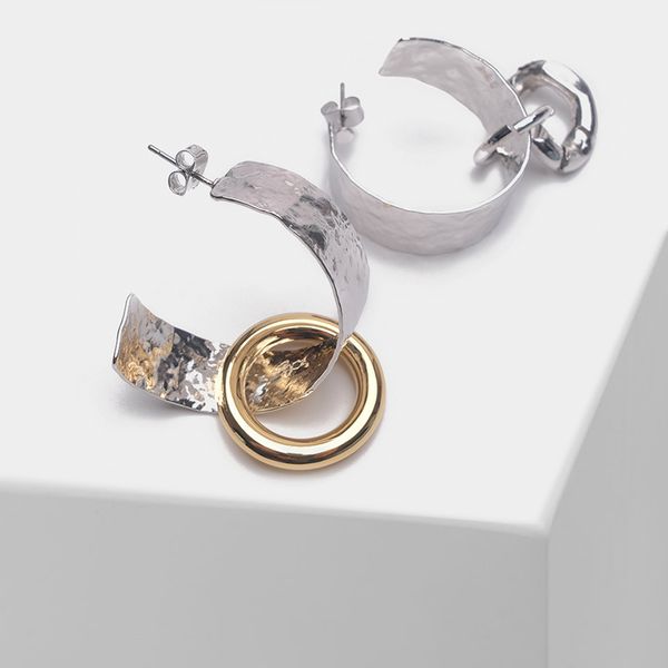 

women's vintage drop earrings, Silver