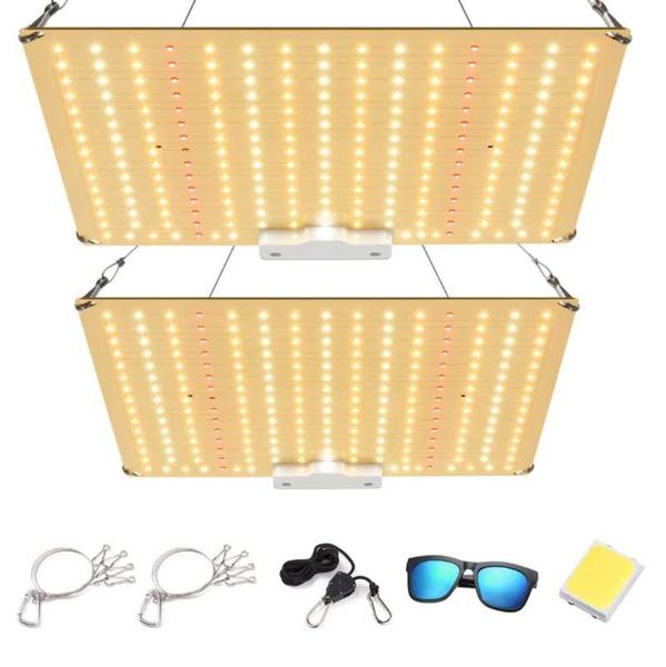 

grow lights 2pcs pack 600w phyto lamp for plants full spectrum led light seedlings at home with ir and uv