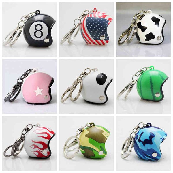 

cartoon keychain ding with helmet cute squeeze stress reliever prank toy, Silver