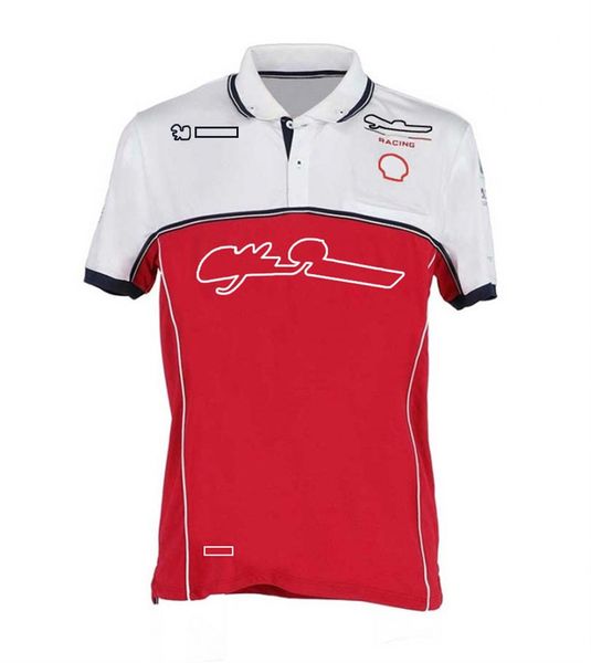 

2021f1 formula one short sleeve motorsport polo suit round neck large size can be customized the same style long sleeve clothing for fans