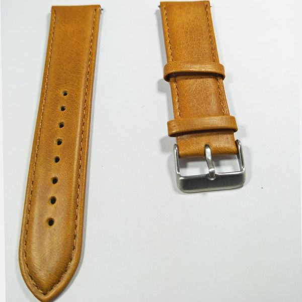 

watch bands grain leather for watches, Black;brown