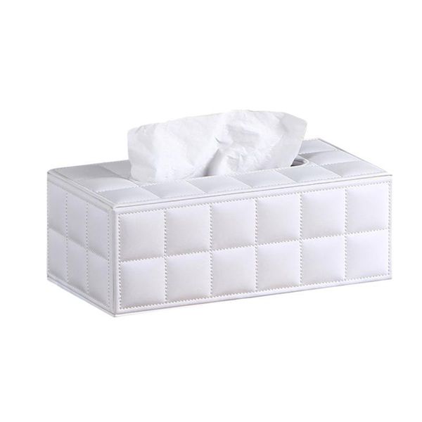 

tissue boxes & napkins simple pu box rectangle paper towel holder desknapkin storage container for home office pumping