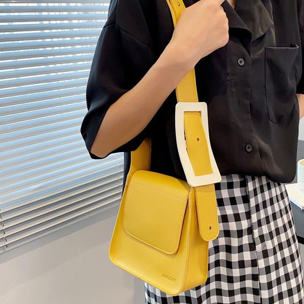 

evening bags 2021 inclined shoulder bag women leather handbags for ladies fashion simple armpit brand purses handbag