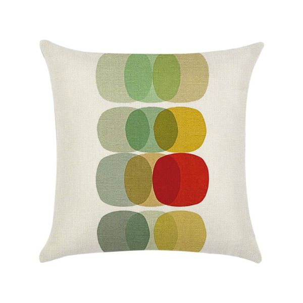 

pillow case square cushion cover with decorative geometric patterns for sofa home decor 45x45cm throw
