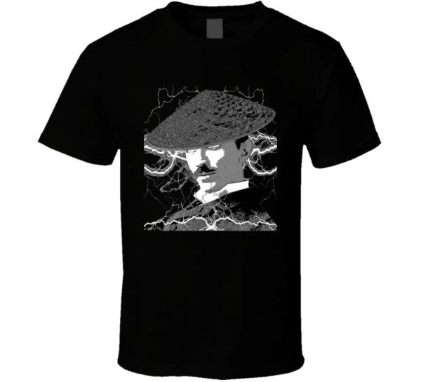 

nikola tesla parody t shirt, White;black