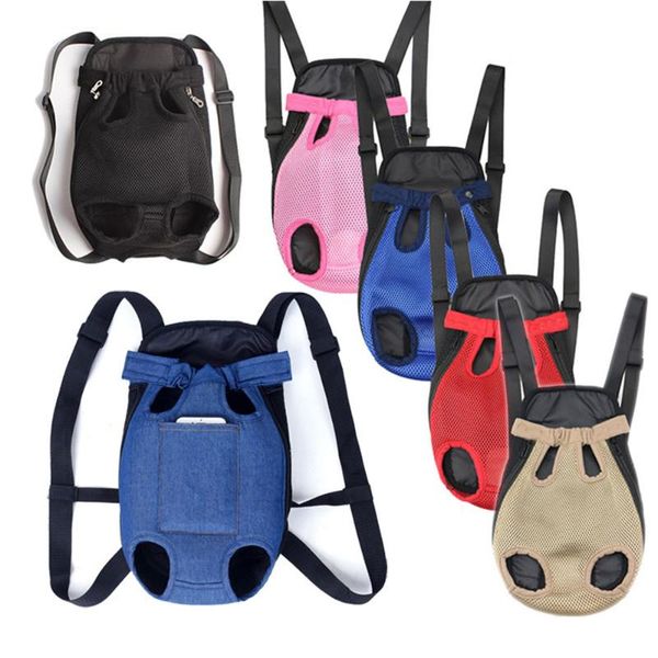 

dog car seat covers pet carrier adjustable backpack kangaroo breathable front puppy bag carrying travel legs out for cat
