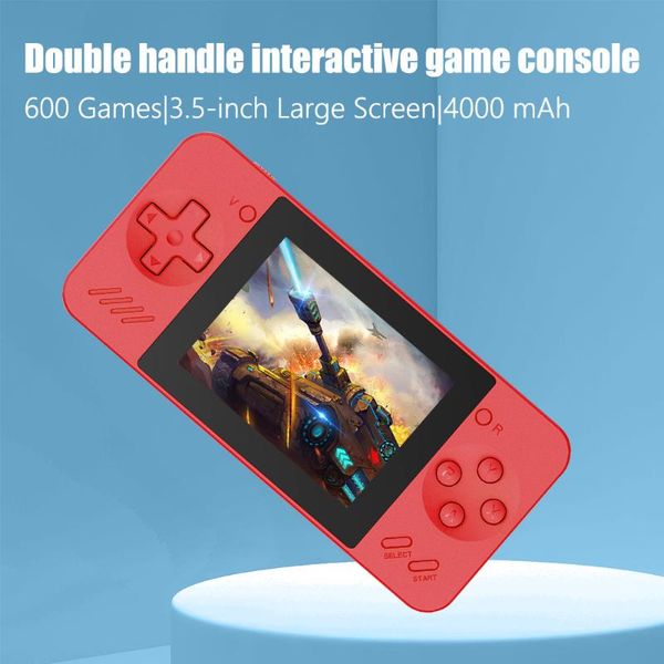 

portable game players powkiddy q35 handheld console 3.2 inch screen bit retro pocket gaming player accessories children gifts