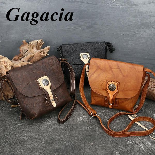 

cross body gagacia leather women's bag layer cow single shoulder embossed small square luxury designer