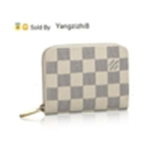 

yangzizhi8 2018 coin purse n63069 zippy new women fashion shows exotic leather bags iconic bags clutches evening chain wallets purse, Black;red