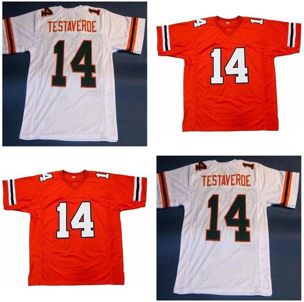 

abn pas cher vinny testaverde 14 custom university, Black