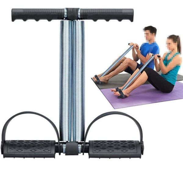 

elastic spring pull tension rope foot pedal resistance band sit up equipment abdominal exercise sport fitness training bands