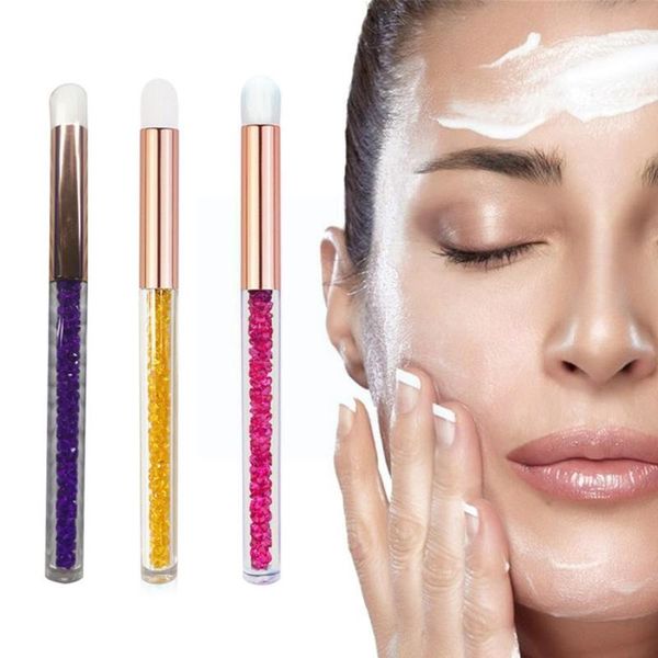 

makeup brushes mousse cleaning brush diamond eye shadow silkworm pore wash beauty nasal blackhead tool v5c7