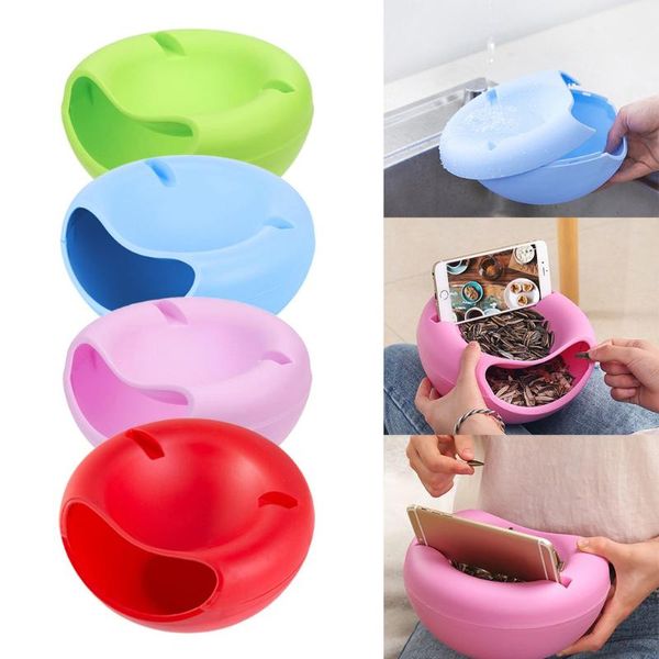 

cell phone mounts & holders lightweight double-layer snack dried fruit melon storage box household essential items