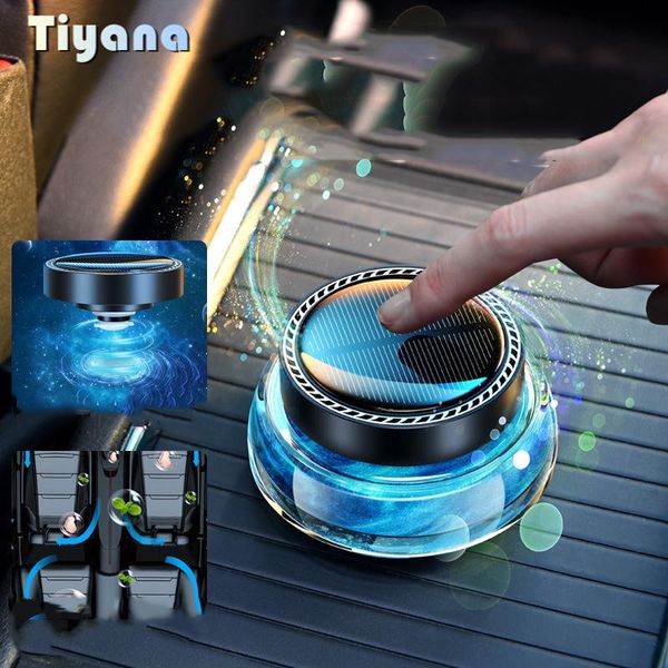 

car air freshener solar rotary perfume used in interior decoration supplies fragrance cream solid light 6